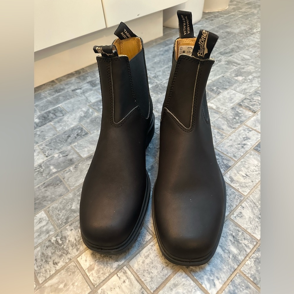 Men’s Blundstone Leather Boots-Black